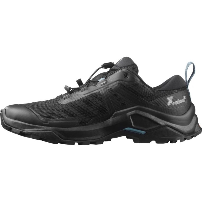 Black Salomon X Raise 2 Men's Hiking Shoes | PH 78456C